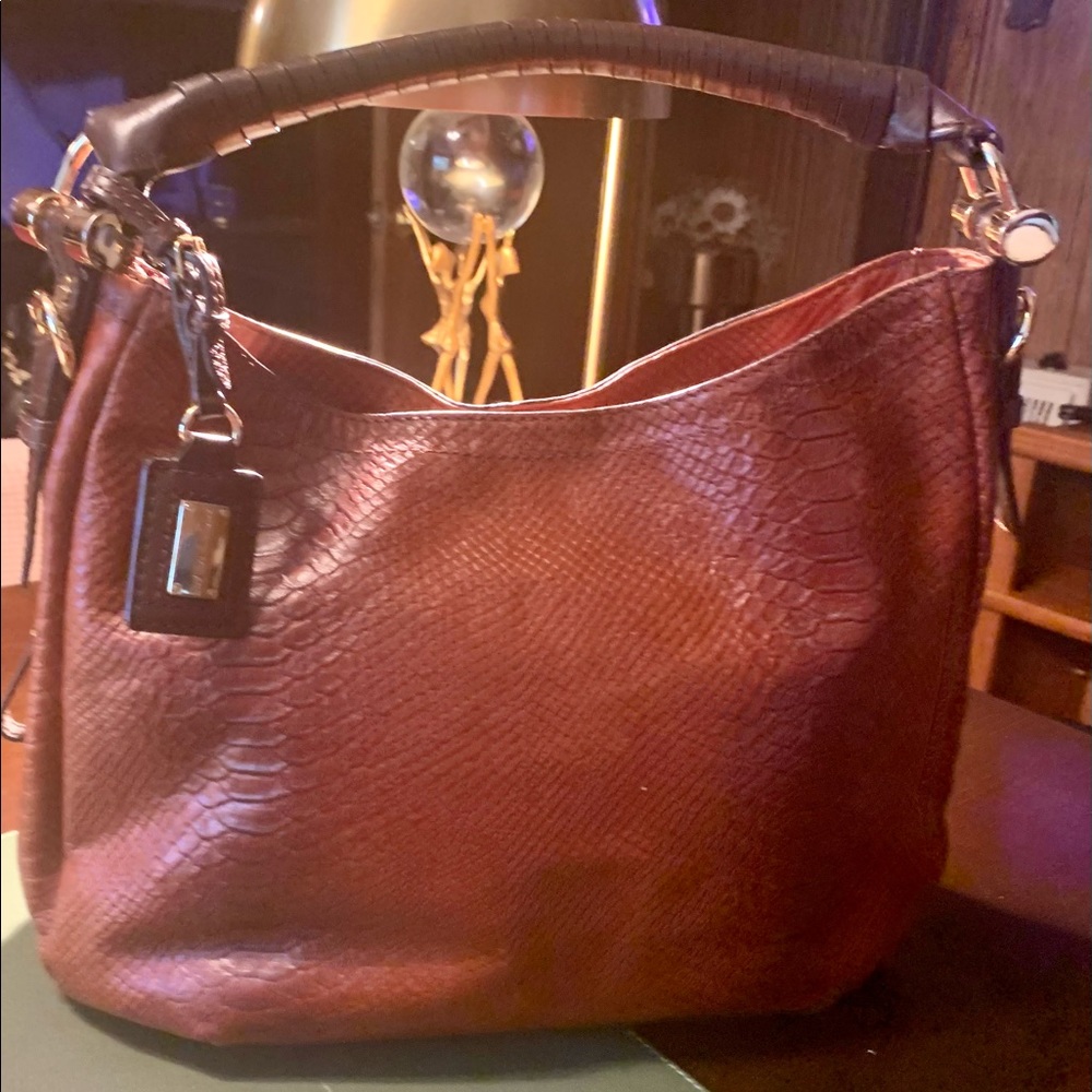 Antonio Melani Leather Hobo Purse